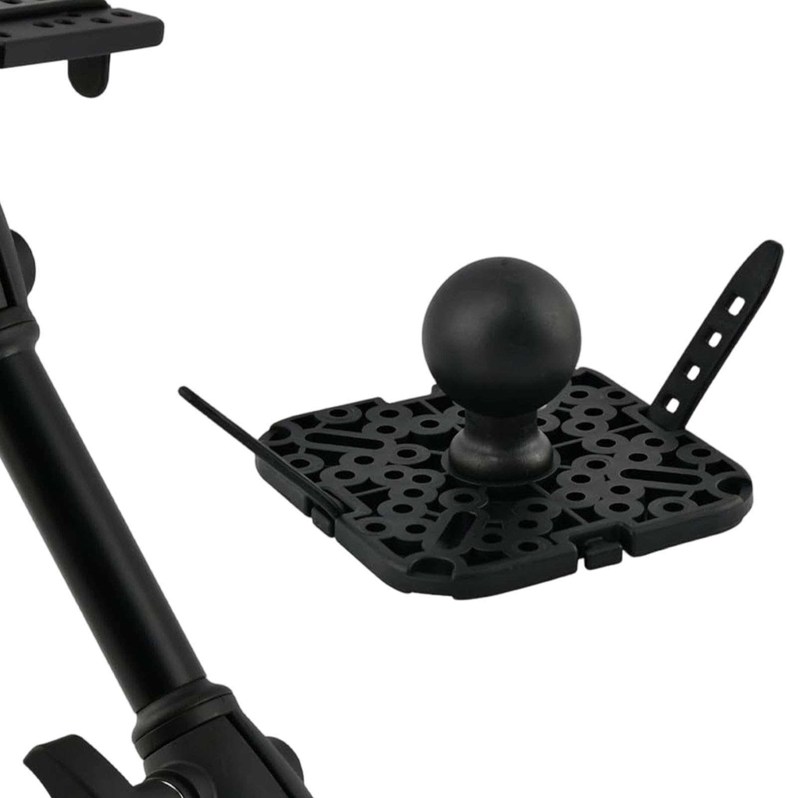 Supporto Fish Finder Da Kayak Porta Trasduttore Rotante A 360 Gradi | Supporto per scandaglio di profondità con asta estensibile Adatto a fotografia sport outdoor mare fiume lago barca da