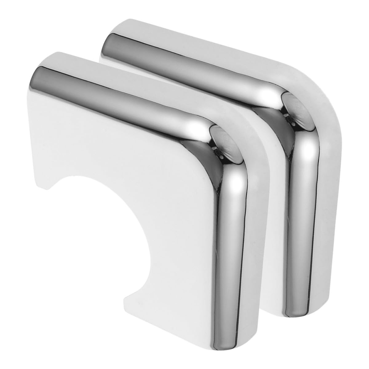 2 Protectores de Esquinas para Mesa de Billar de Hierro Plata, Parachoques Versátiles para Protección en Bares y Entretenimiento en Casa