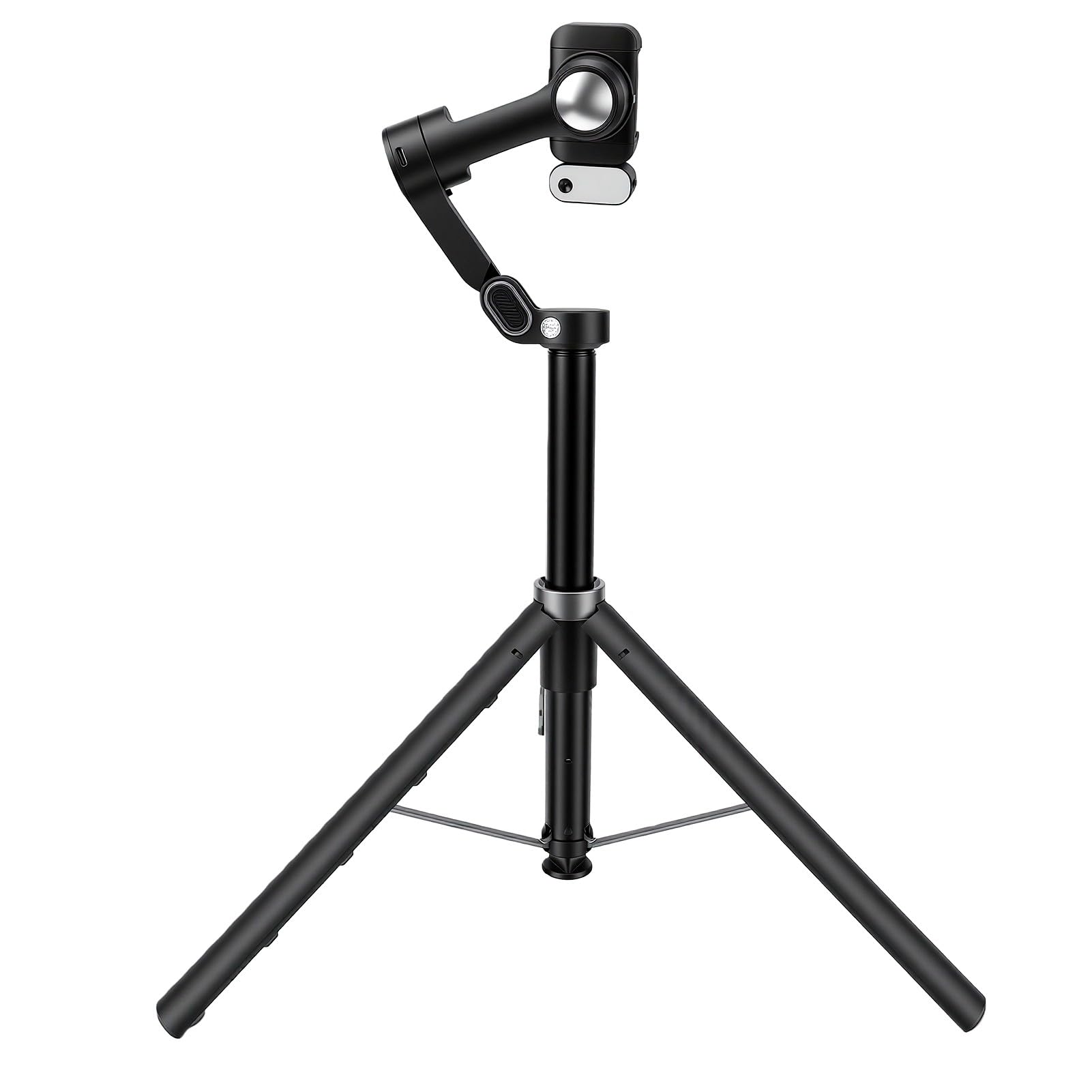 Annadue Soporte para Selfie Stick Trípode con Seguimiento por IA y Luz de