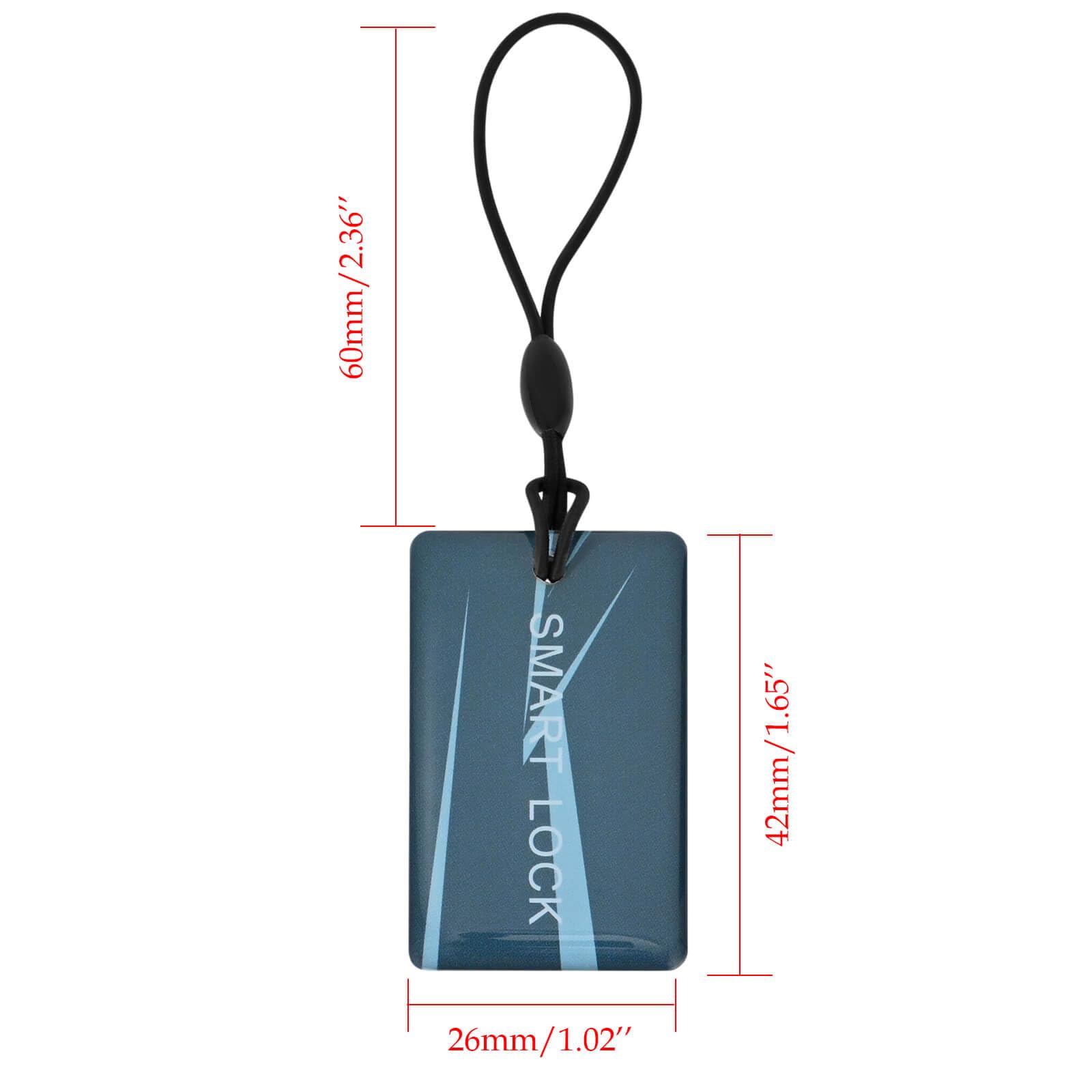 Tarjetas IC RFID para acceso a la puerta y TTLock Smart Lock 13.56 MHz, tarjetas IC de tamaño pequeño, paquete de 50