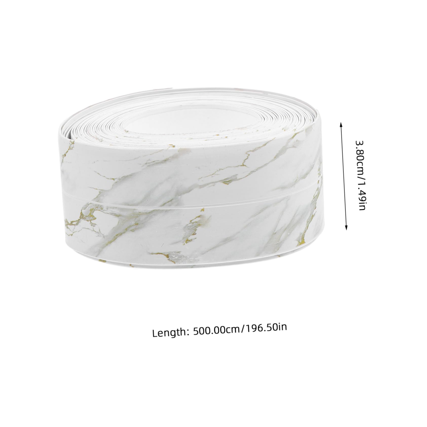 Alipis Caulking Tape Toilet Sealer Strip Self-Adhesive Caulk Strip for Home Decor 5m Long Easy to Apply