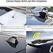 Car Shark Fin Aerial Antenna for Audi TT/TT RS/TTS 1998-2025,Base Enhance Streamline Aerials Roof Enhanced Signal Amplifier Cover Toppers Decor,Black