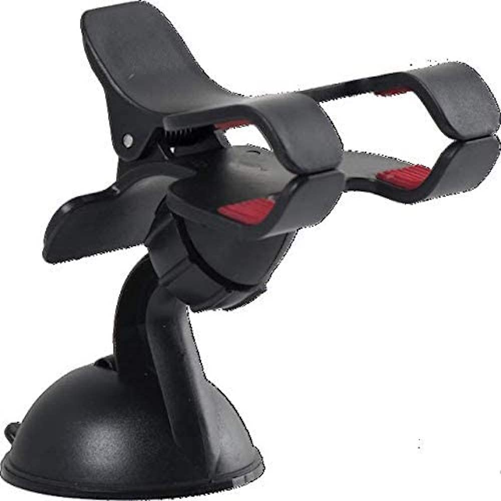 Simply PH002 Universal Car Phone Holder Extra Strong Silicone Gel Suction Hold Device Securely Adjust to any angle Black