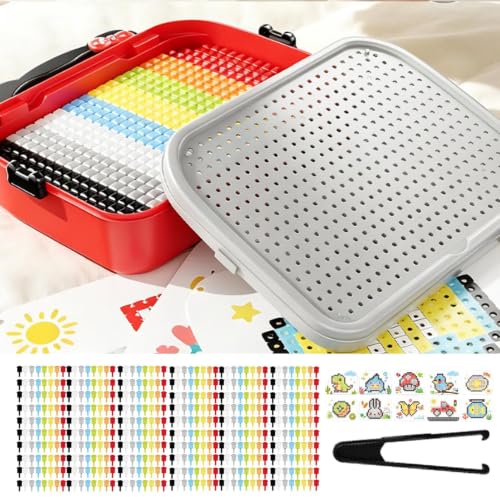 Puzzle de uñas de hongo 3D tablero de pruebas infantil educativo DIY 3