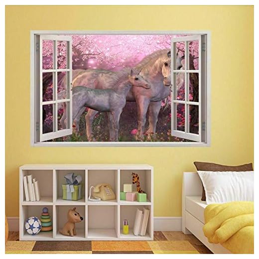 KDDY Väggdekaler Fairy Tale Magisk Väggdekal Väggdekor   Väggdekor Tapet Barnaffisch Väggmålning 60x90 cm
