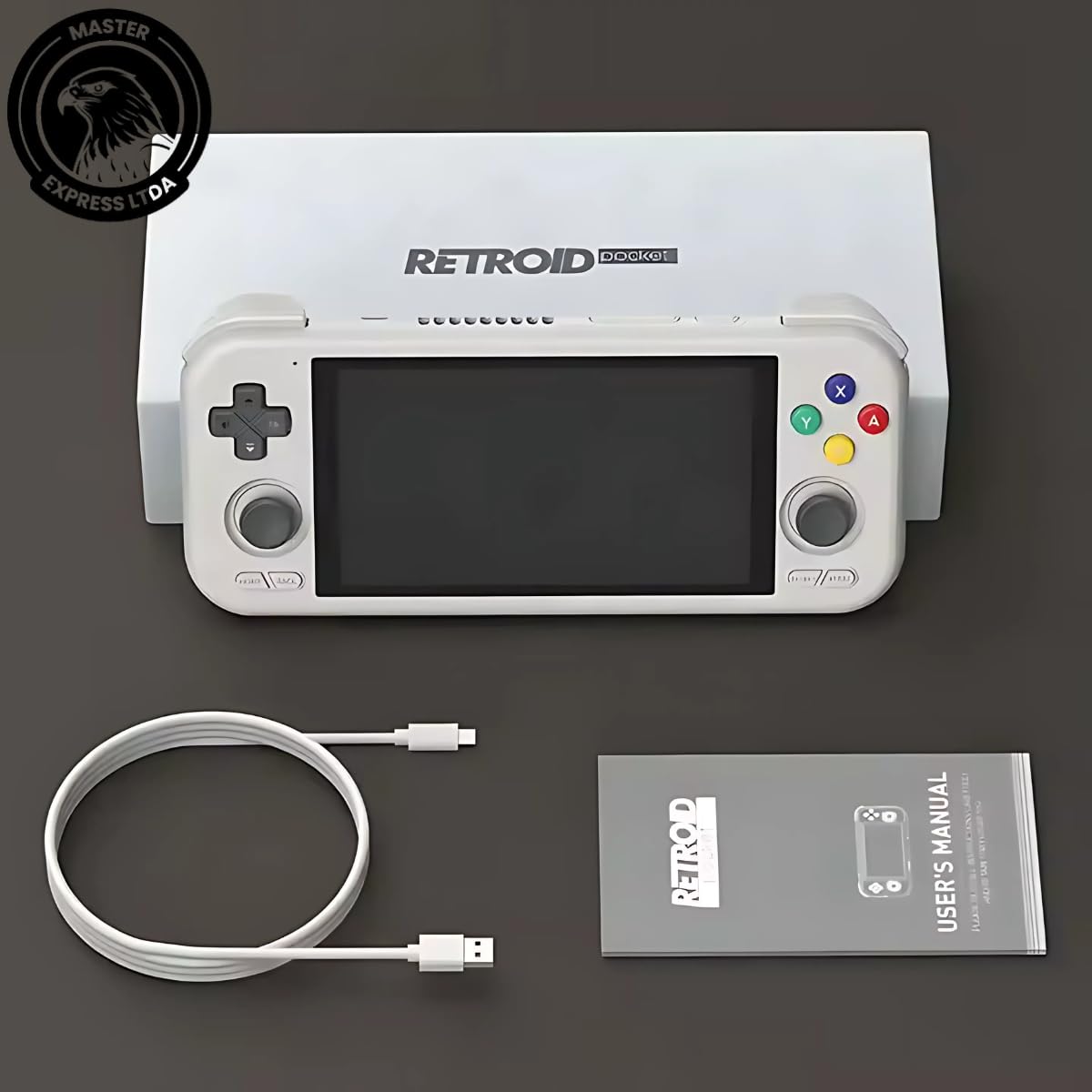 Retroid Pocket 4Pro 16bitUS（グレー）　本体のみ Video Game Retroid Pocket 4 Pro Game Console - 16 Bits : Amazon