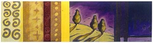 buyartforless Póster Panorámico Abstracto I 12x36