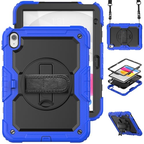 Étui rigide iPad A16 11 pouces : la coque silicone bleu marine au design haute résistance