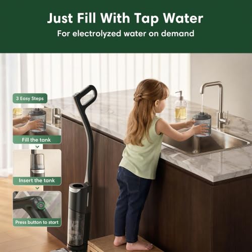 Image of Roomba Electro 5in1 Disinfecting Hard Floor Cleaner, Vacuum, Mop & Sanitize in One Pass, Cordless, Non-Toxic, Kills Germs & Bacteria, Continuous Self-Sanitizing Roller Mop, Heated Self-Cleaning Dock