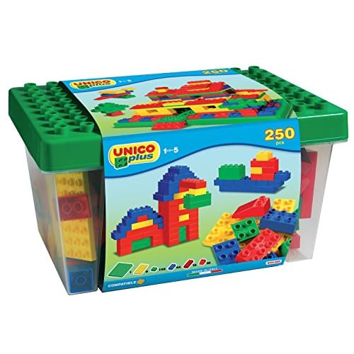 Unico Plus 8525 – Box mit Bausteinen (250 Teile)