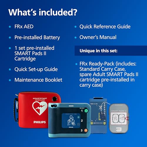 Image of Philips HeartStart FRx Defibrillator Ready Pack, 861304-R01