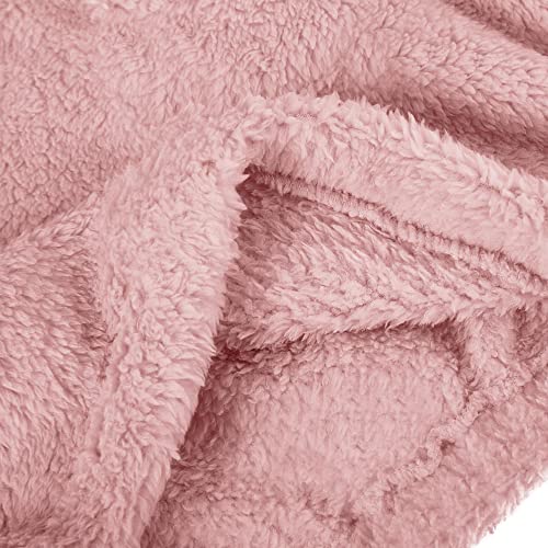 Image of Mafulus Girls Pants Sets Two Pieces Kids Comfy Lightweight Long Sleeve Fleece Sets with Pockets