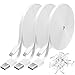 3 Pack 26FT Power Extension Cable for WyzeCam,WyzeCam Pan,KasaCam Indoor,NestCam Indoor,Yi Camera, Blink,Amazon Cloud Cam, USB to Micro USB Durable Charging Cord for Security Camera with Wire Clips