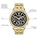 Citizen Men's Eco-Drive Classic Calendrier Watch in Gold-Tone Stainless Steel, Diamonds, Black Dial (Model: BU2082-56E)