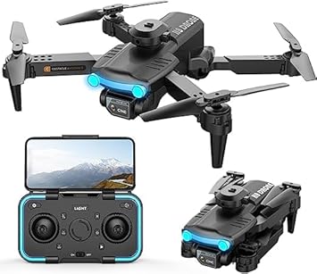 Superstore BeOne Dron with Dual 1080P HD FPV Camera - Altitude Hold Headless Mode, One Key Start Speed Adjustment, Hd Aerial Photography Obstacle Avoidance Folding Dron
