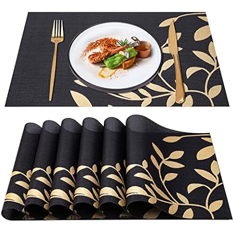 VINILITE 6 Manteles Individuales Lavables Antimanchas Cover