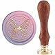 craspire Schmetterling Wachssiegel Stempel Umschlag Grußkarten Dekoration Lunar Scrapbooking Siegelstempel 30 mm Klares Gravursiegel Für Karteneinladungen Geschenkverpackung Scrapbooking Dekoration