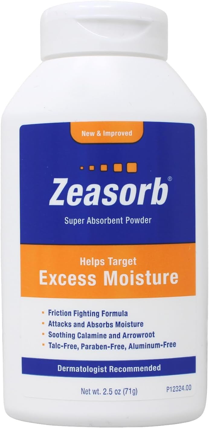 Zeasorb Prevention Super Absorbent Powder 2.5oz (Pack of 3)