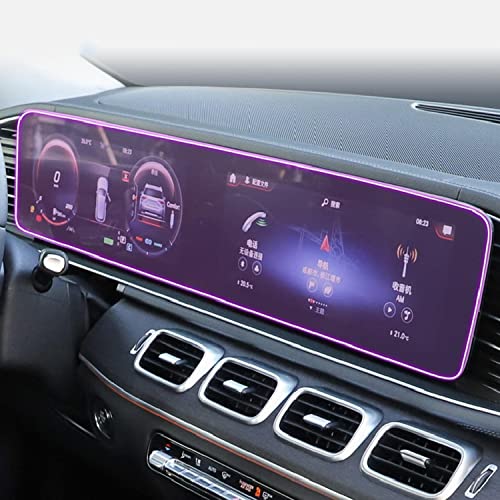 Verre trempé Mercedes E-Class w213 film protection écran ordinateur navigation voiture 16-23