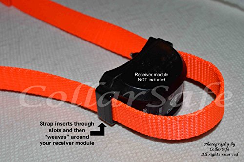 Collarsafe Replacement Collar Fits Petsafe Play And Stay Wireless Containment System Pif00-12918 Pif00-12917, Sonic Bark, Pawz Away, Sportdog Nobark -Weaves Around Module-No Holes! #TOP5