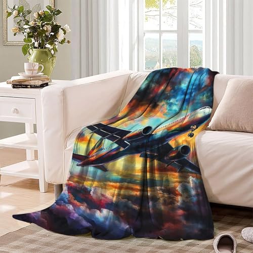 Couverture aérienne pour avion et bureau | Votre confort nomade 127x152 cm