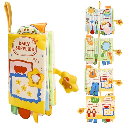 YOGINGO Baby Books - Montessori Toys Daily Necessities Theme Baby