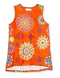 Stampa boho con un elefante Desigual TS_tulancingo T-Shirt, Arancione (Naranja 7002), 140 (Taglia Produttore: 9/10) Bambina