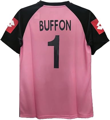 ユヴェントス GK半袖 No.1 ブッフォン 昇華プリント仕様 イタリア製 L ユヴェントス GK半袖 No.1 ブッフォン 昇華プリント仕様