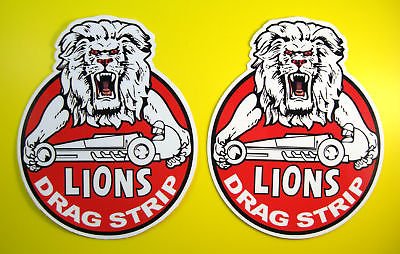 LEONI DRAG STRISCE Calif stile vintage Adesivi