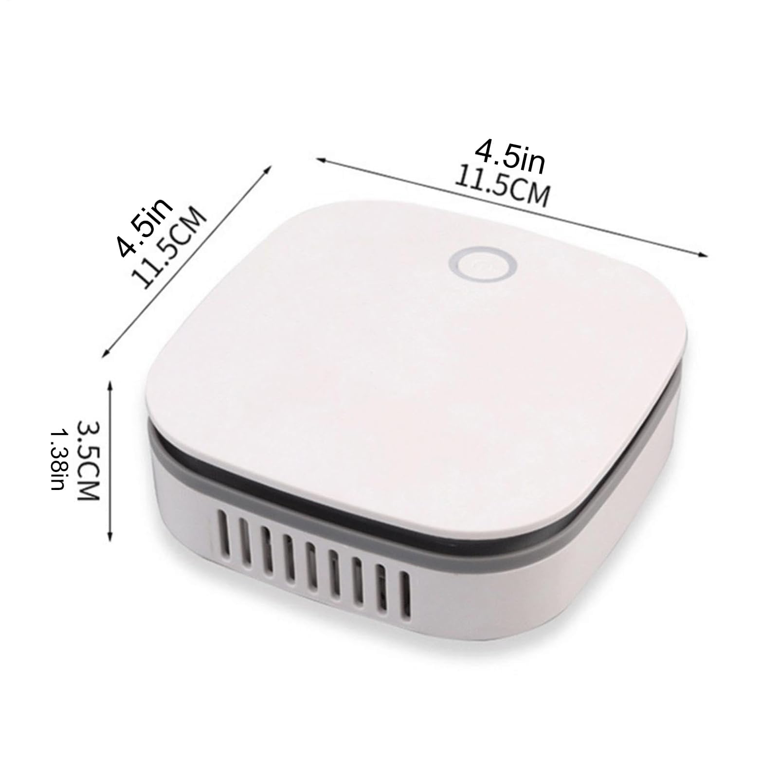 Purificatore d'aria per camera da letto, purificatori d'aria HEPA per rimozione odori di animali domestici, purificatore d'aria compatto per casa soggiorno cucina ufficio scuola materna auto