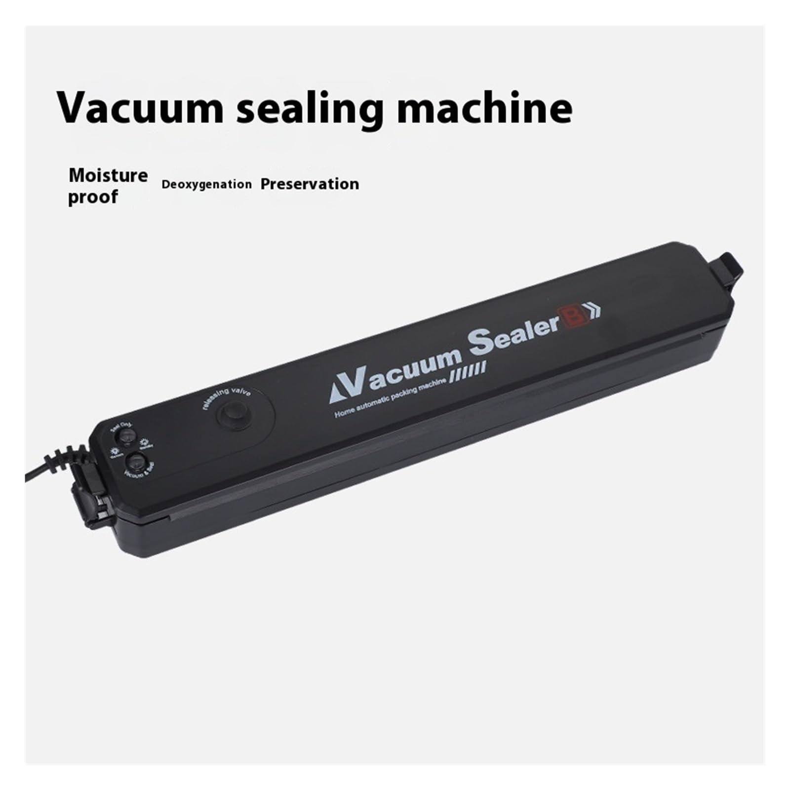 Máquina de sellado, Sellador de bolsas, sellador de envoltura, máquina de sellado al vacío, alimentos for el hogar, laminador automático pequeño, máquina de vacío, máquina de preservación de sellado