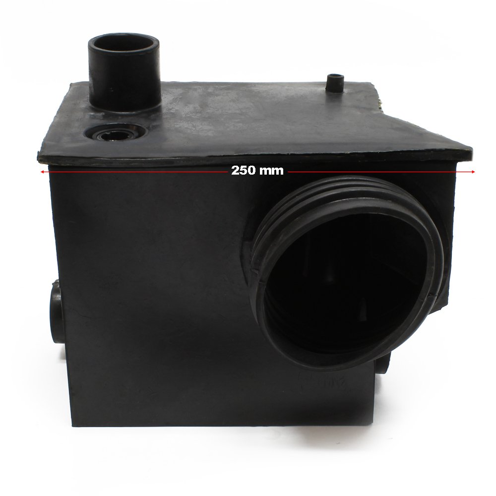 Wiltec Réservoir de rechange pour Pompe relevage 3/1 – 600 W – 12000 l/h – Refoulement 10 m/100 m – Pour Eaux usées chargées WC – Station de Pompage Assainissement – Pièce de rechange