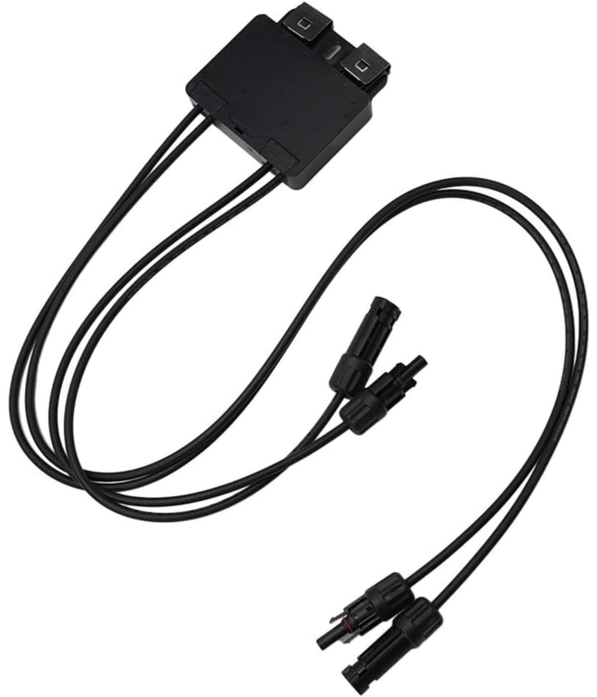 Ottimizzatore fotovoltaico, 600 W, ottimizzatore fotovoltaico, ottimizzatore di potenza fotovoltaica, adatto per moduli fotovoltaici, nero, 1 pezzo