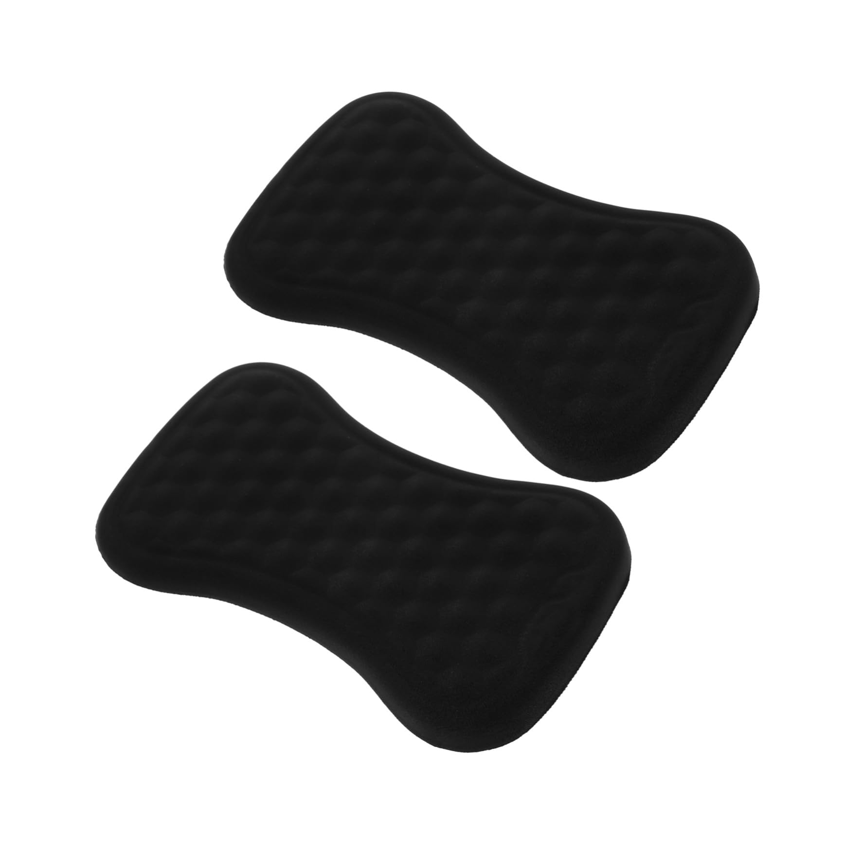 2 Pezzi Resto del polso da tastiera tappetino da polso per mouse poggiapolsi ergonomico da gioco Black