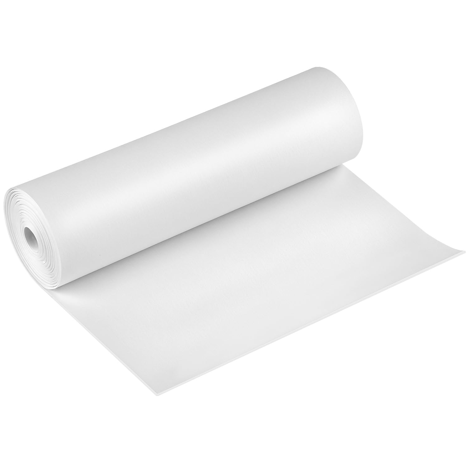 QWORK® 2mm White EVA Foam Roll,3Mx30CM High Density Craft EVA Foam Sheet for Crafts, Costumes