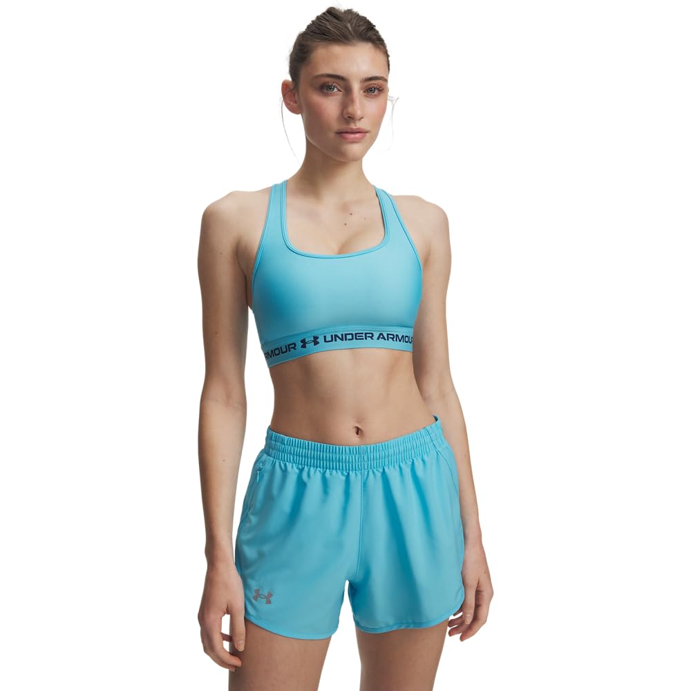 Under Armour Women's Crossback Mid Impact Sports Bra