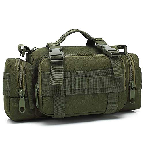 Utility 3P Military Tactical Duffle Waist Bags, Tactical MOLLE Assault Backpack Multifunction Pockets Small EDC for Camping Hiking Trekking Riding