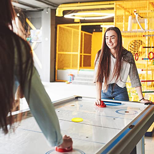 image for Skylety 16 Pieces Home Hockey Pucks 2.5 Inch Red Replacement Round Hoc