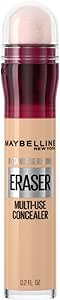 Maybelline New York Multi-Use Concealer and Contour Product, Under Eye Dark Circles Treatment, Corrects Redness and Brightens Dull Skin, Instant Age Rewind Eraser, 6 ml, Shade: 20 Light