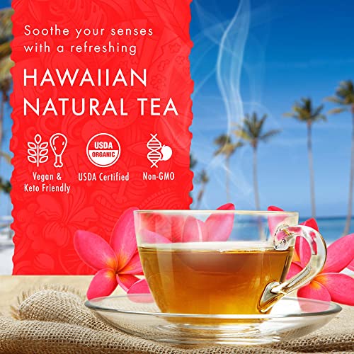 Hawaiian Natural T·E·A Mana Hibiscus Tea - Herbal Black Tea thumb #1