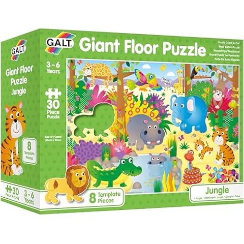 Puzzle géant Jungle Galt Cover