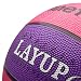 Meteor Layup Kinder Mini Basketball Größe #5 ideal auf die Jugend Kinderhände von 4-8 Jährigen abgestimmt idealer Basketball für Ausbildung weicher Basketball (Größe 6 (Damen), Rosa & Violett), Null