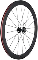 Vista 5 de 50mm Carbon Fiber Track Wheel Matte Finish 3K Fixed Gear Wheelset with Cog