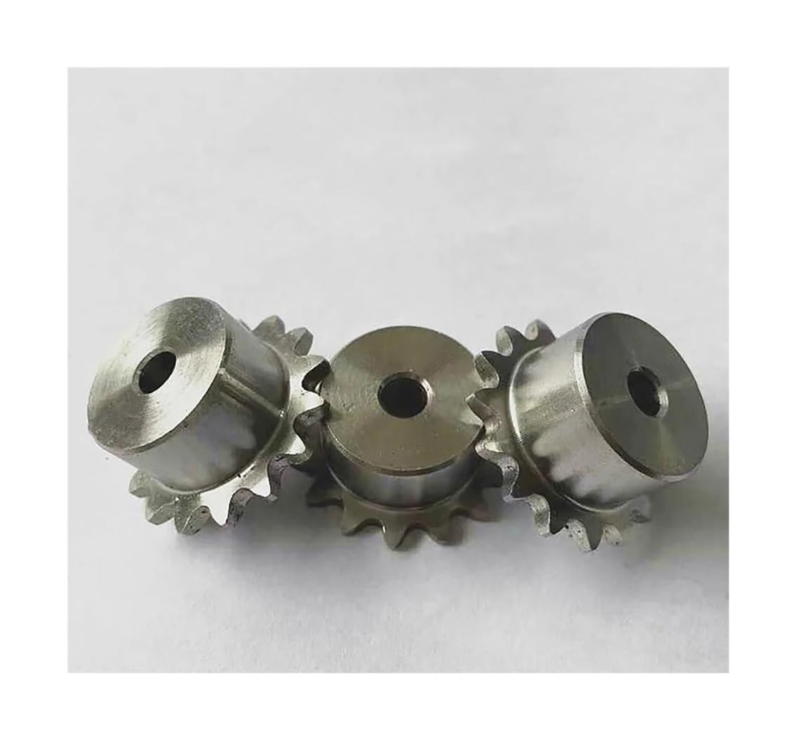 Pignone a catena a rulli 1 pezzo 26-30 denti 04C 25H pignone di trasmissione a catena in acciaio inossidabile 304 passo ingranaggio catena 6,35 mm ruota dentata industriale(28 Teeth)