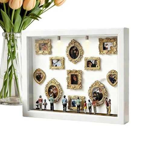 DIY Silhouette Box el regalo de boda y cumpleaños ideal con figuras decorativas 7
