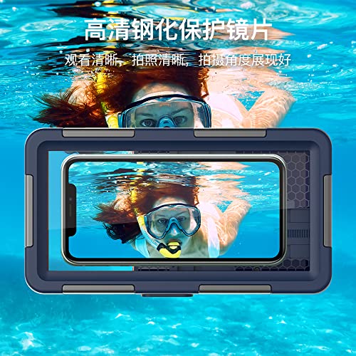 Capa para telefone à prova d'água para iPhone 6~12 ProMax, Samsung Galaxy s6~s10, Profissional 15 m