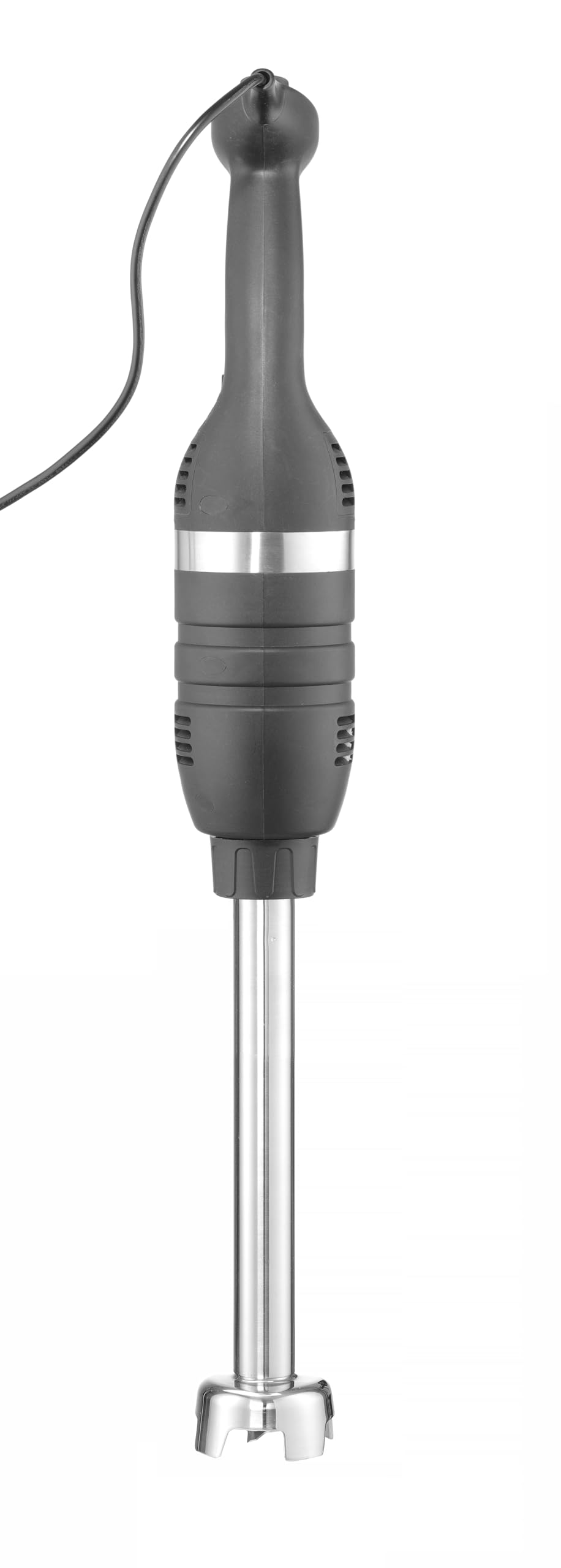 HENDI Frullatore a immersione, asta frullatore: 400mm, velocità regolabile: 4000 a 16000 g/min, processa fino a 80L, frullatore a mano, mixer ad immersione, ø100x(H)816mm, 230V/500W, inox, poliammide
