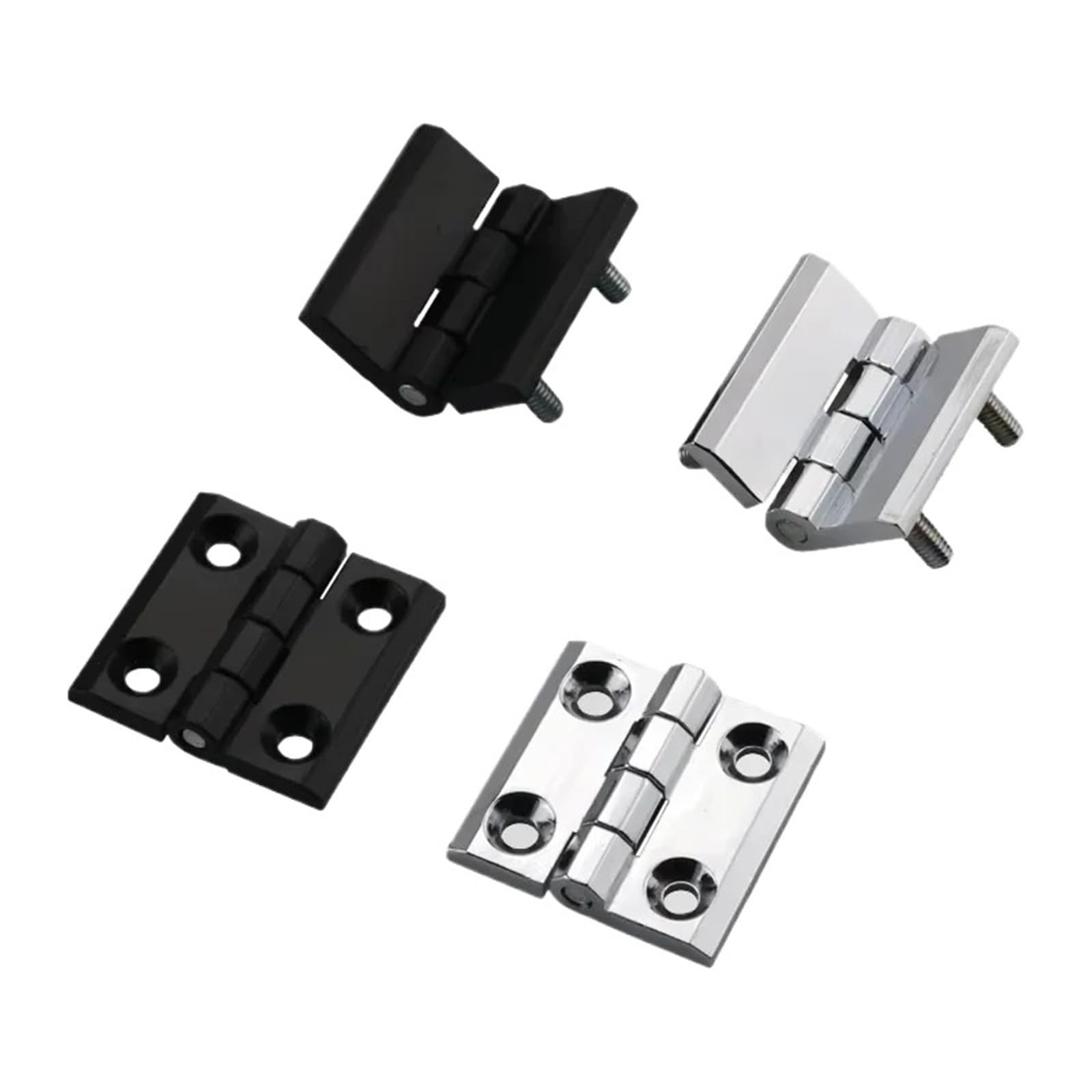 Rmwkrmogrf A Zinc Lloy Square Hinges Industrial Electrical Equipment Machine Tools Screws Hardware Ccessories 1Pcs(A)