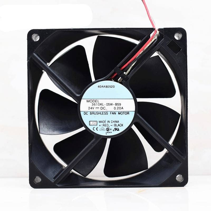 3610KL-05W-B59 41dba 92mm 92x92x25mm DC24V 0.20A 3-Wire Inverter