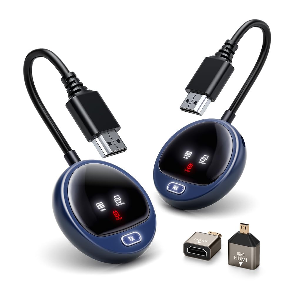 trasmettitore ricevitore wireless hdmi 4k 245ghz stabile 50m